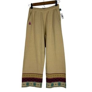 NWT Disney Frozen Collection Girls Elastic Waist Pull-On Snowflake Pants Sz 7